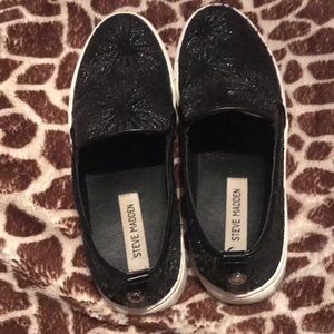 Steve Madden Sequin slides. Size 10